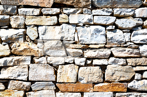 Image of    step   brick in      texture material the background