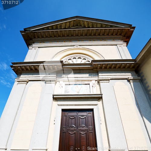 Image of heritage  old architecture in italy europe milan religion       