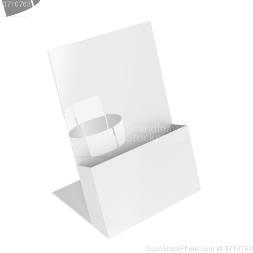 Image of Empty brochure holder