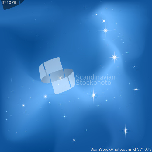 Image of starry sky background