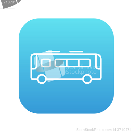 Image of Bus line icon.