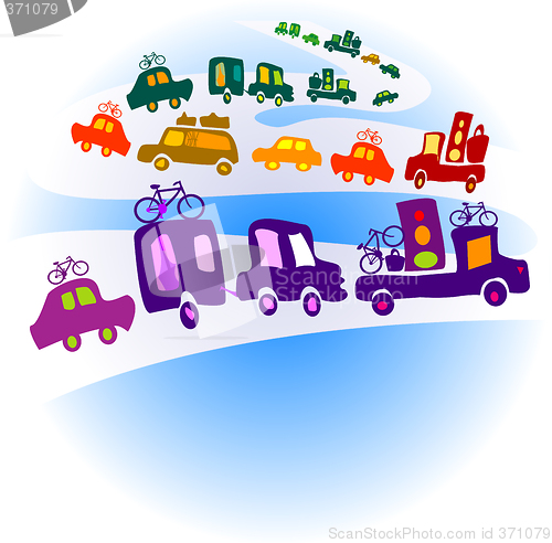 Image of caravan