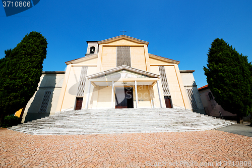 Image of heritage    architecture in italy europe milan      and sunlight