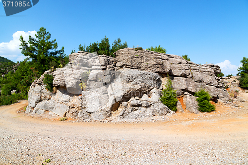 Image of from the hill in  selge old   and nature 