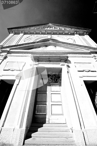 Image of heritage  old architecture in italy europe milan religion       