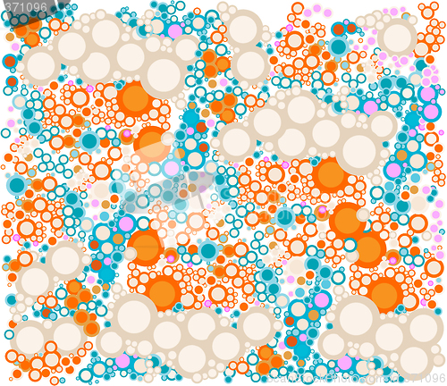 Image of circles background