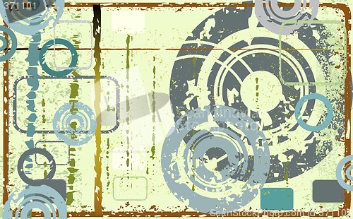Image of abstract grunge design