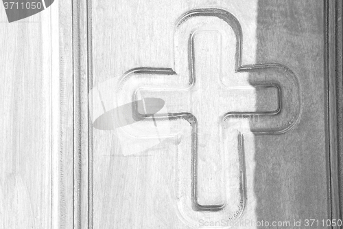 Image of religion home texture of a brown antique wooden 