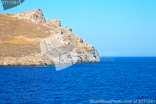 Image of from the  santorini greece 