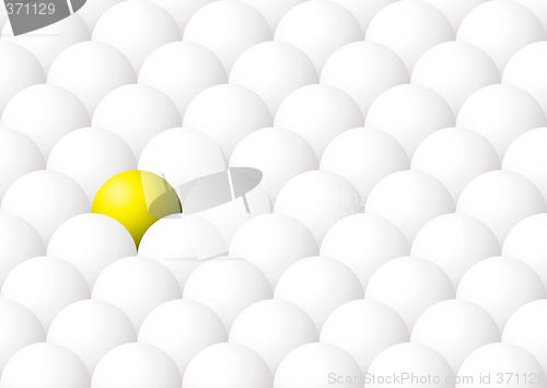 Image of yellow ball out