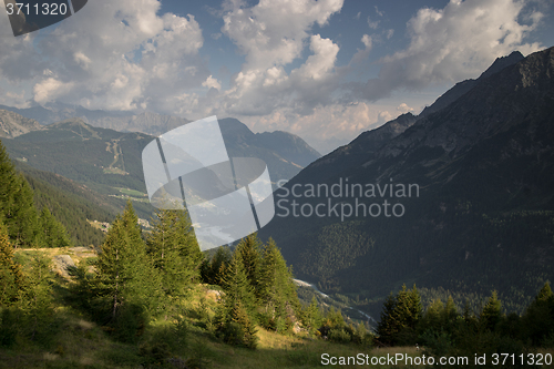 Image of Mountain landscape in Alps
