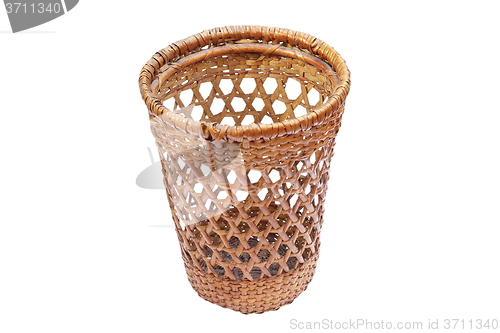 Image of wattle handmade traditional basket