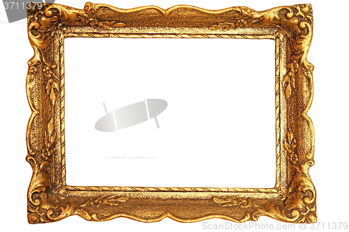 Image of decorated antique painting frame