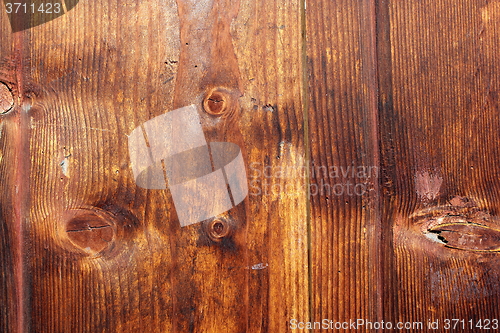 Image of brown colorful spruce planks texture
