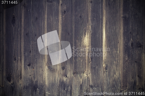 Image of black weathered spruce planks texture