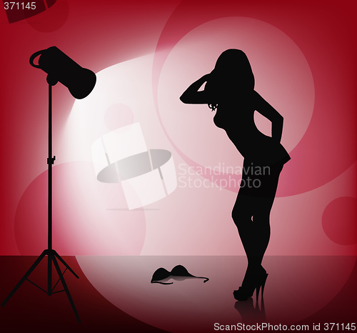 Image of female silhouette