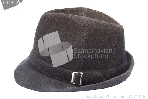 Image of black fedora old hat