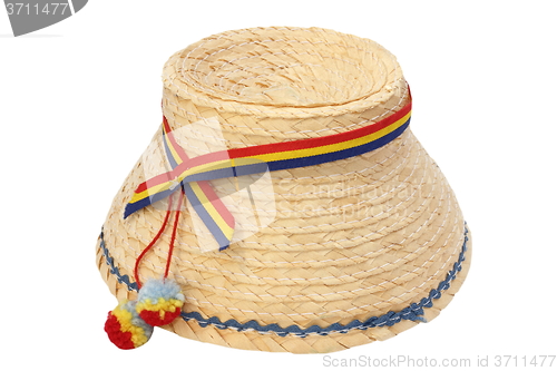 Image of romanian traditional isolated hat