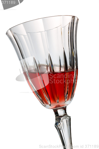 Image of Red wine glass