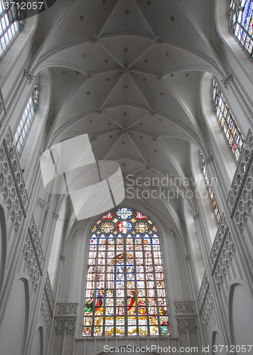 Image of Inside of a creepy old church