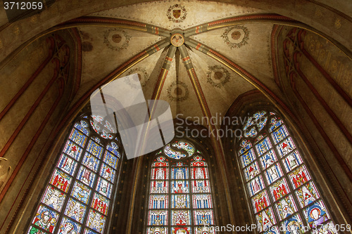 Image of Inside of a creepy old church