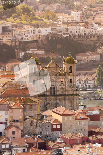 Image of EUROPE PORTUGAL PORTO RIBEIRA OLD TOWN CHURCH