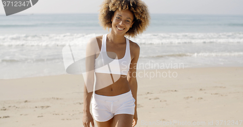 Image of Women Resting On The Beach