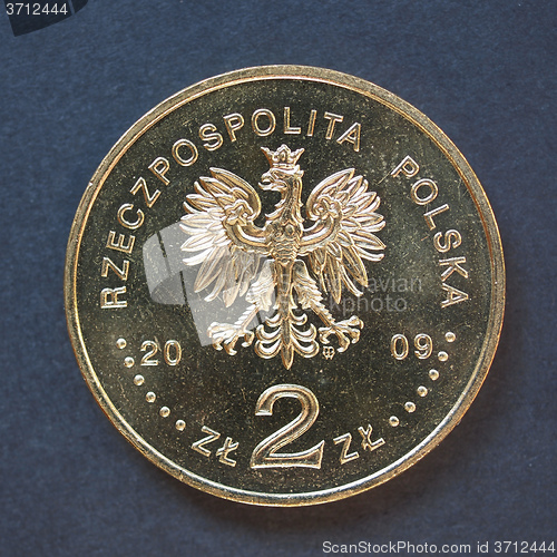 Image of Polish 2 zloti coin