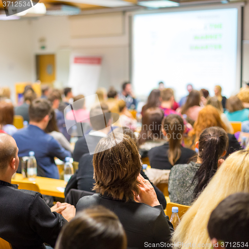 Image of Workshop at university lecture hall.