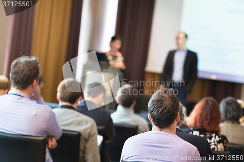 Image of Audience in the lecture hall.