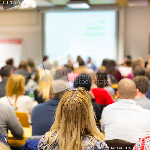 Image of Workshop at university lecture hall.