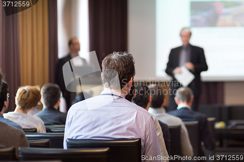 Image of Audience in the lecture hall.