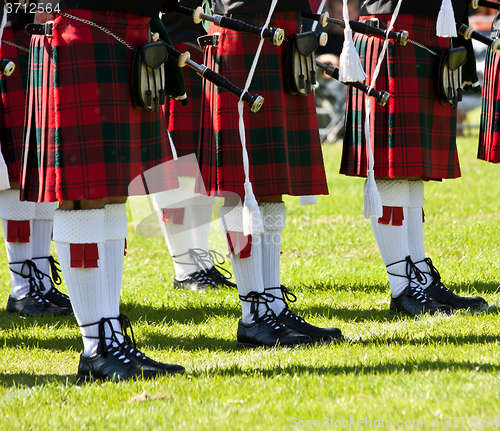 Image of Scottish kilts