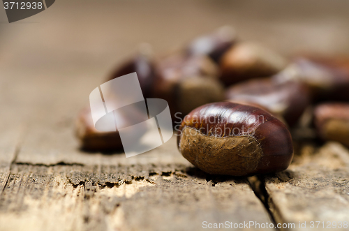 Image of Close up of chestnuts