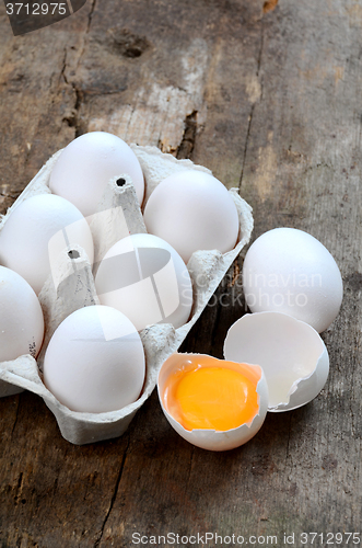 Image of White eggs