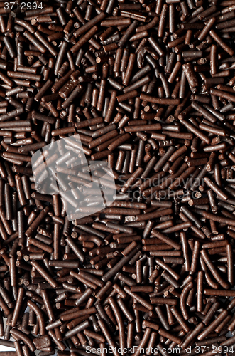 Image of Chocolate sprinkles background