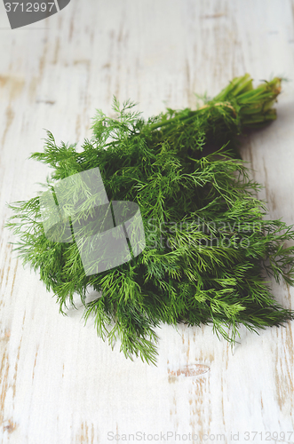 Image of bunch of fresh  dill 
