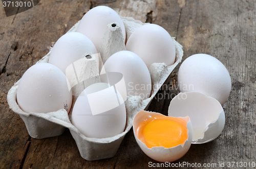 Image of White eggs