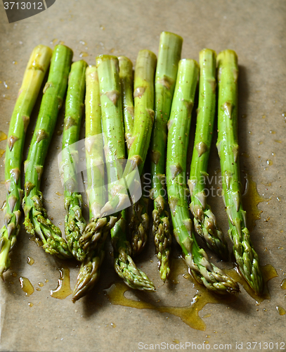 Image of Oven roasted asparagus