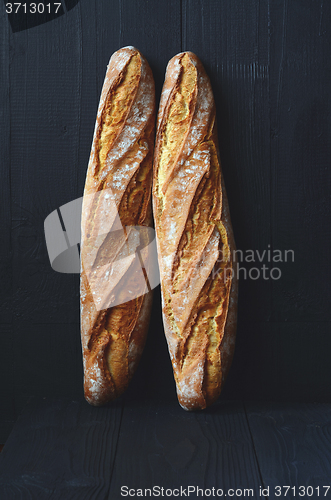 Image of Fresh crispy baguette