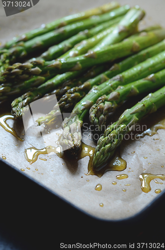 Image of Oven roasted asparagus