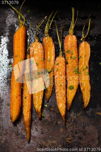 Image of roasted carrots 