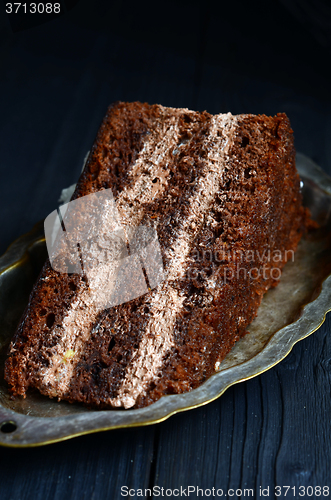 Image of Dark chocolate cake