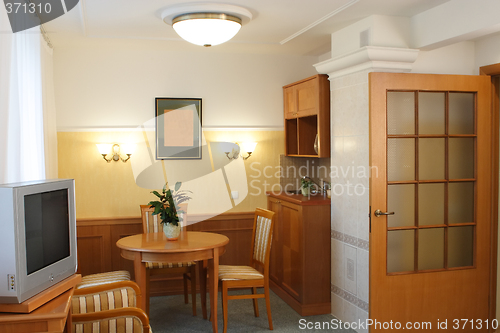 Image of Interior, Small Kitchen