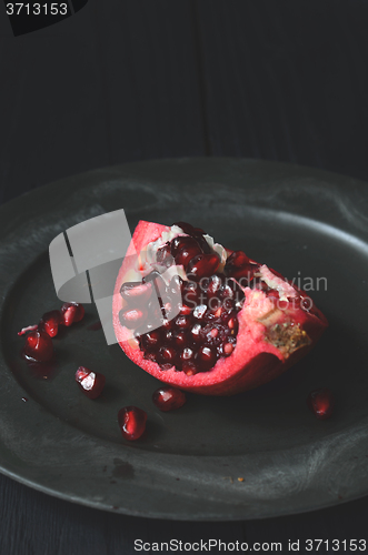 Image of Fresh pomegranate fruit