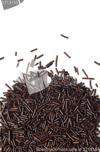 Image of Chocolate sprinkles background