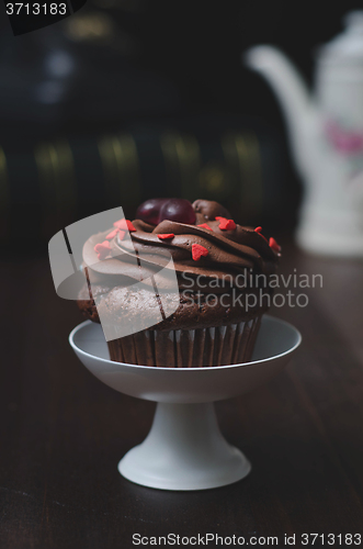Image of Homemade Chocolate Cupcake 