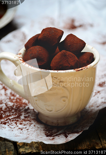 Image of Truffle chocolate candies