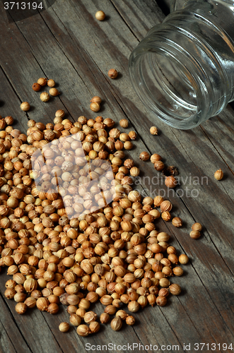 Image of  Dried coriander seeds