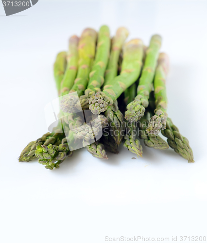 Image of  Fresh green asparagus